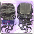 Size 5" * 5" Free Style Parting Peruvian Virgin Hair Lace Closures